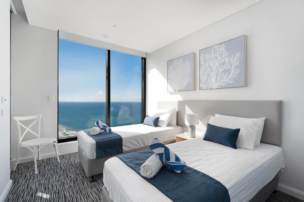 Sea View Beachfront Apartment In Surfers Gold Coast Zewnętrze zdjęcie
