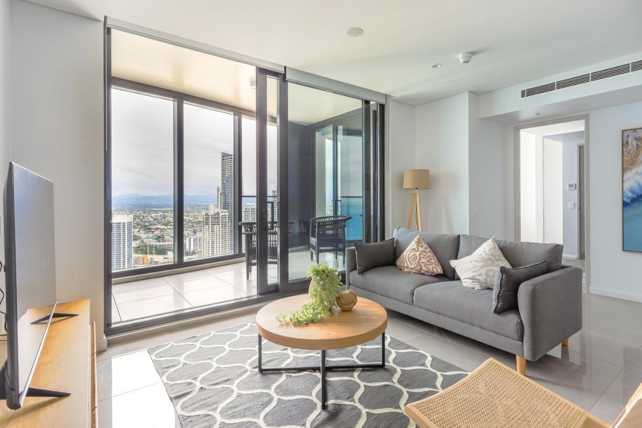 Sea View Beachfront Apartment In Surfers Gold Coast Zewnętrze zdjęcie