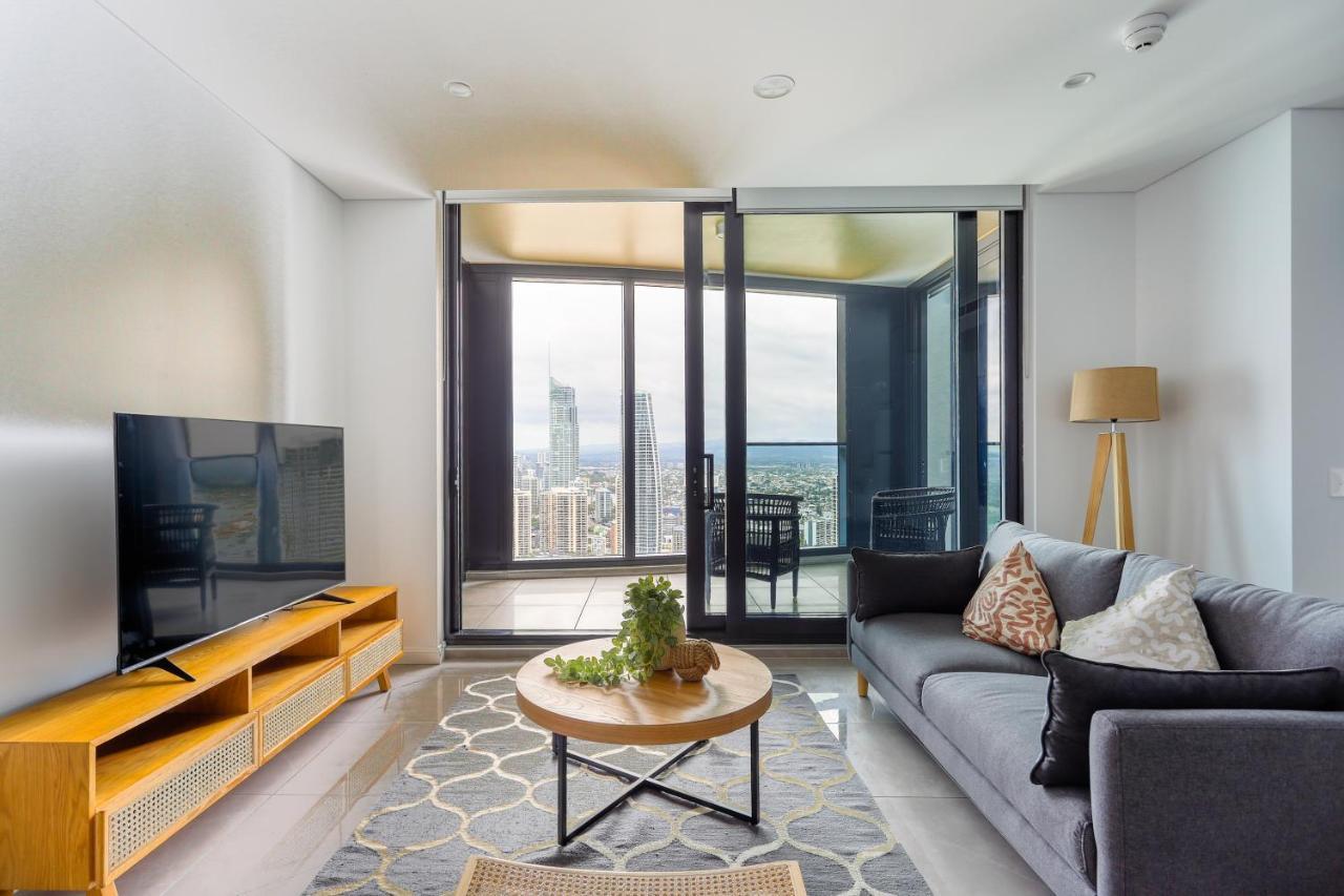 Sea View Beachfront Apartment In Surfers Gold Coast Zewnętrze zdjęcie